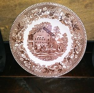 Antique*Wedgewood & Co b& b plate(6")